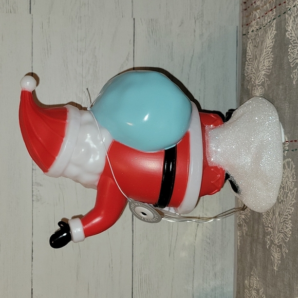 NWT | Wondershop Blow Mold Santa Decorative Figurine - Picture 7 of 10